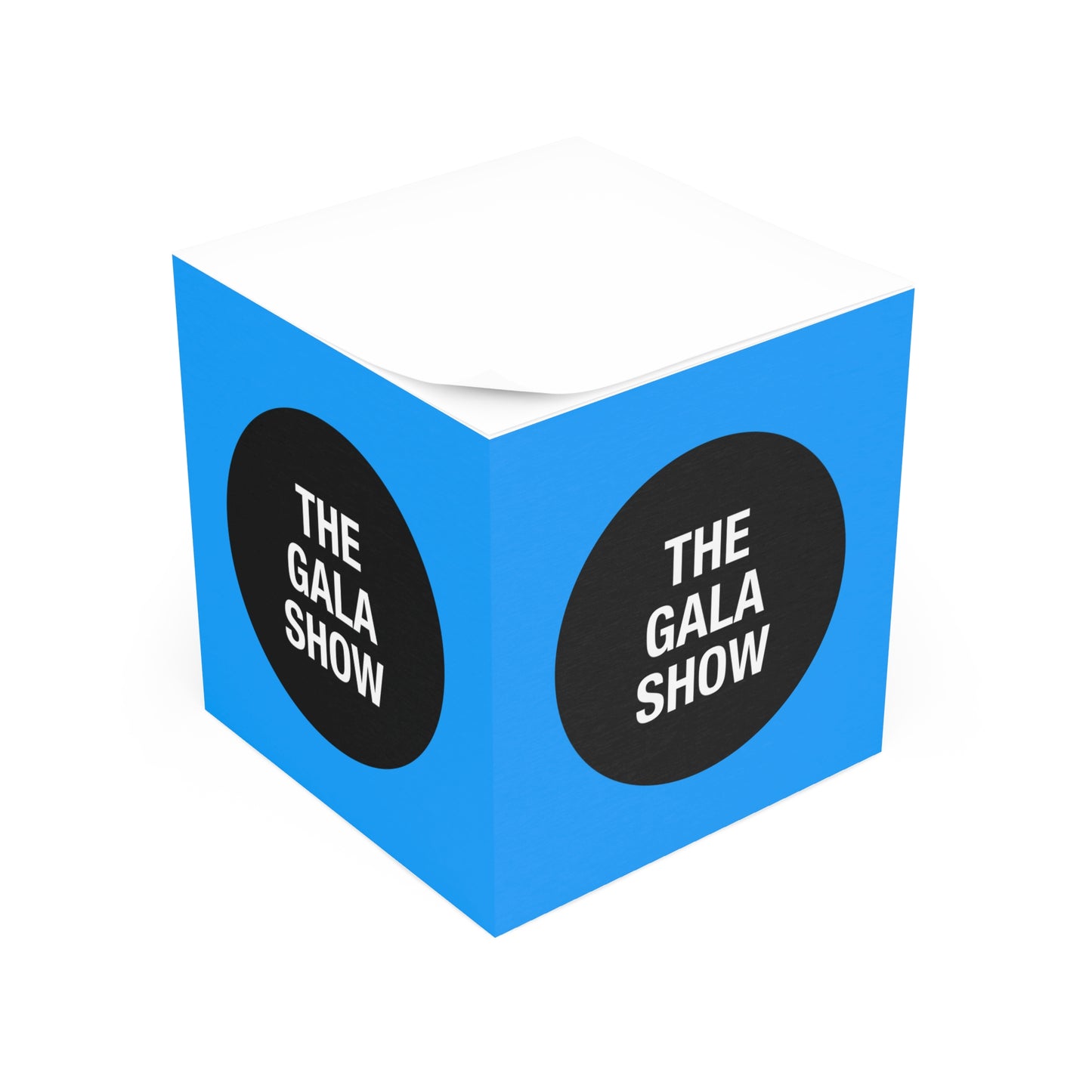 The Gala Show Sticky Note Cube
