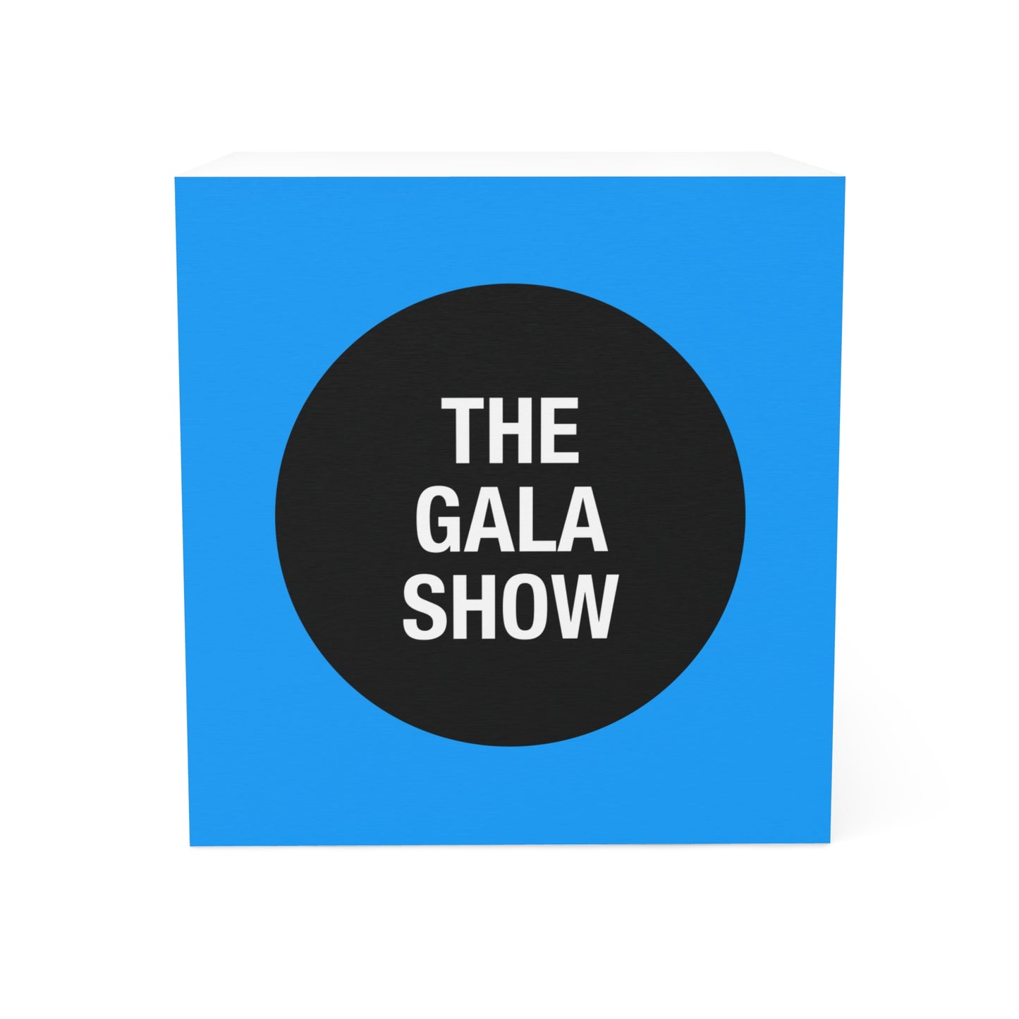 The Gala Show Sticky Note Cube