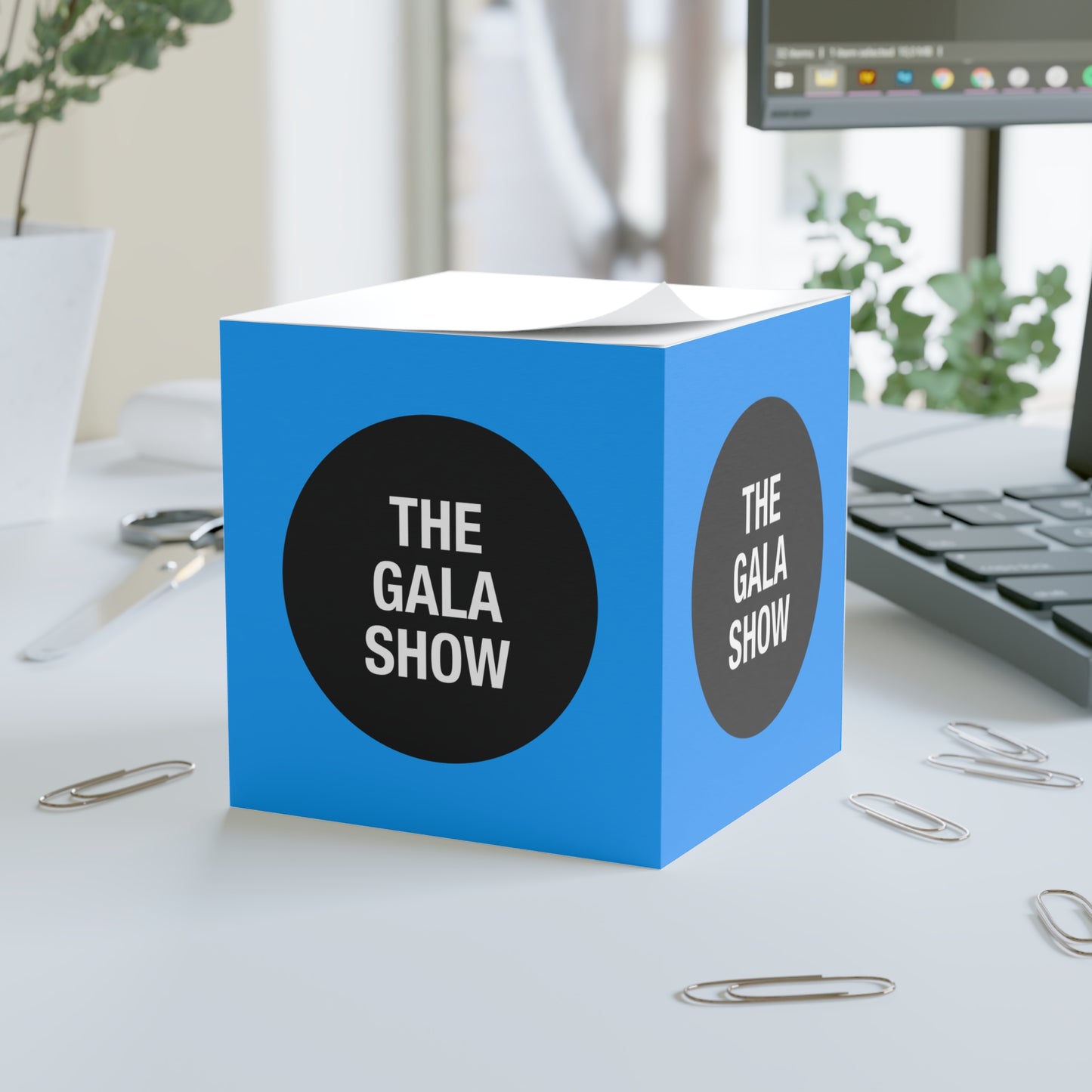 The Gala Show Sticky Note Cube